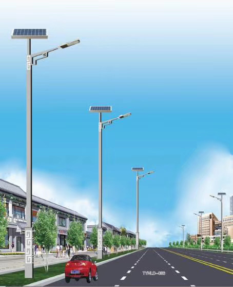 义马市城乡建设太阳能路灯